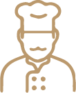 Middel 3 kok icon